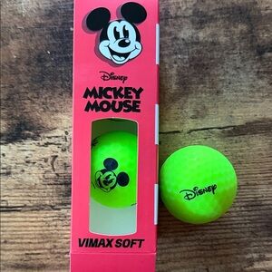 Disney Mickey Mouse Golf Balls - Bright Green